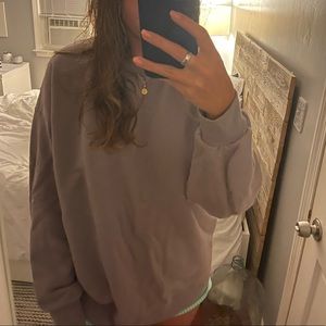 Lululemon lavender crew neck